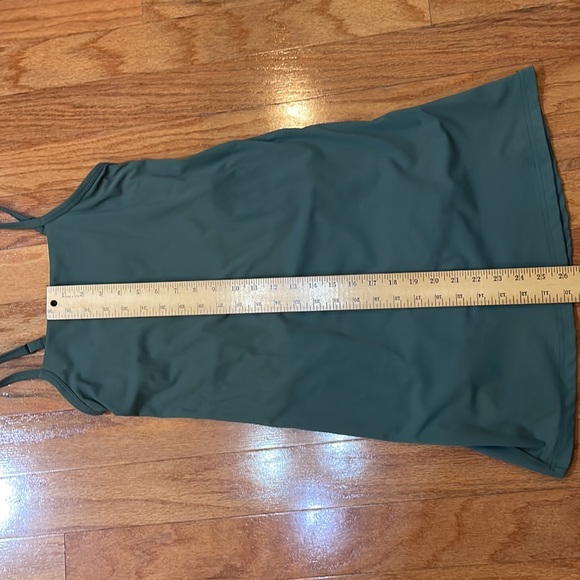 FLX Extra Small Green Activewear Dress with Shorts with Pockets No Pads Stretch - Picture 9 of 15